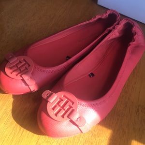 Tommy Hilfiger Flex Ballet Leather Flats